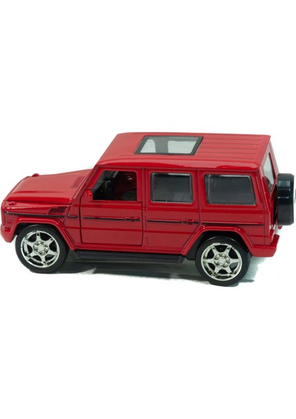 Metal Mercedes G63 Çek Bırak Model Araba Kırmızı 12 cm fiyatları