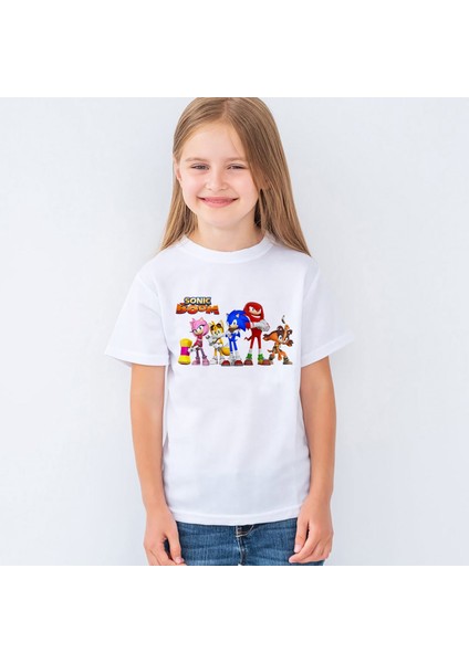 Sonic Boom Çocuk Tişört T-Shirt Mr-04 fiyatları
