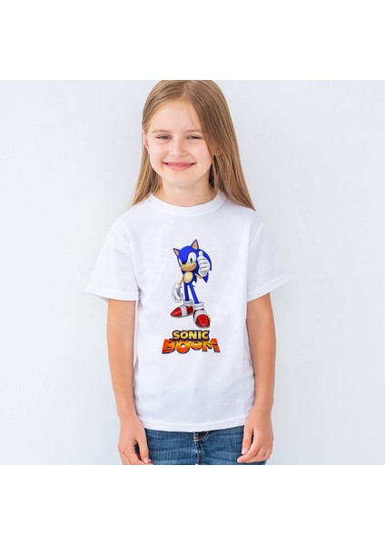 Sonic Boom Kirpi Sonic Çocuk Tişört T-Shirt Mr-05 fiyatları