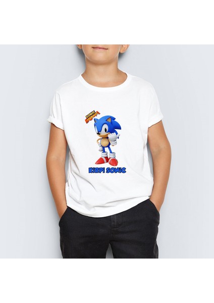 Sonic Boom Kirpi Sonic Çocuk Tişört T-Shirt Mr-11