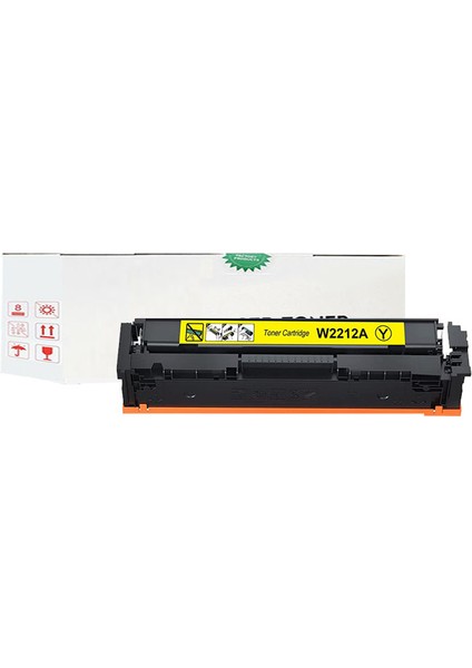 207A Hp Color Laserjet Pro M282NW Uyumlu Muadil Toner Chipsiz Sarı