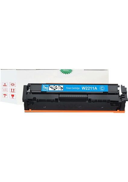 Hp Color Laserjet Pro M283FDW Uyumlu Muadil Toner Chipsiz Mavi 207A