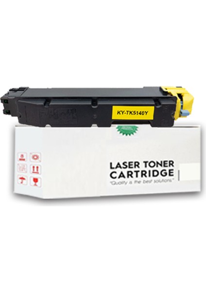 TK-5140 Kyocera Ecosys M6530CDN Sarı Muadil Toner