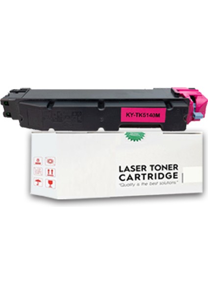 TK-5140 Kyocera Ecosys P6130CDN Kırmızı Muadil Toner