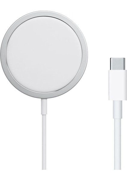 Apple iPhone Uyumlu 8 Plus Magsafe Charger Kablosuz Şarj Aleti Ithal