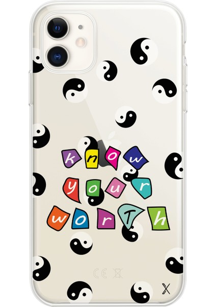 Apple iPhone 11 Ying Yang Tasarımlı Kılıf
