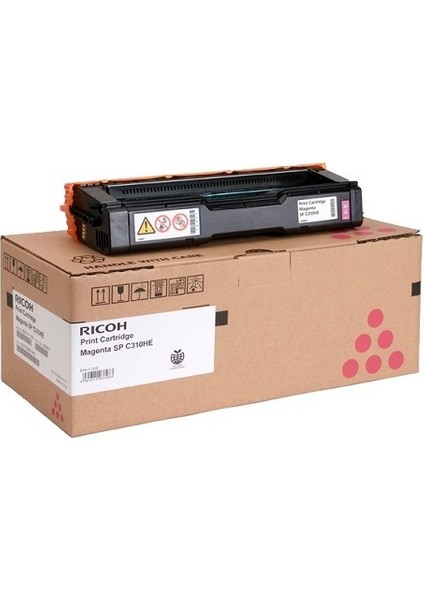 Spc 310HE Magenta Kırmızı Toner SPC-231-232-242-311-320 Yüksek Kapasite