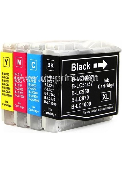 Brother MFC-240C 4 Renk Muadil Kartuş,