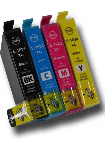 Epson Workforce WF-2540WF 4 RENK(16XL T1631-1634 )Muadil Kartuş,