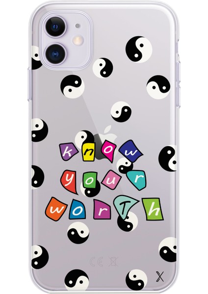 Apple iPhone 11 Ying Yang Tasarımlı Kılıf