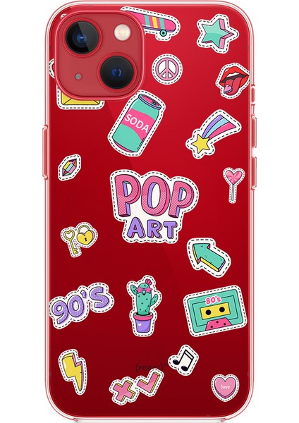 Apple iPhone 13 Pop Art Sticker Tasarımlı Kılıf fırsatları