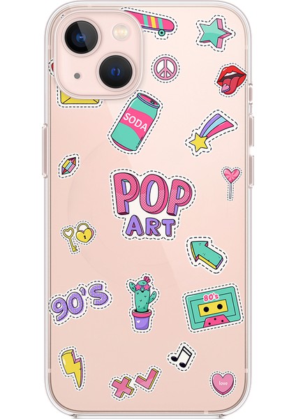 Apple iPhone 13 Pop Art Sticker Tasarımlı Kılıf indirimleri