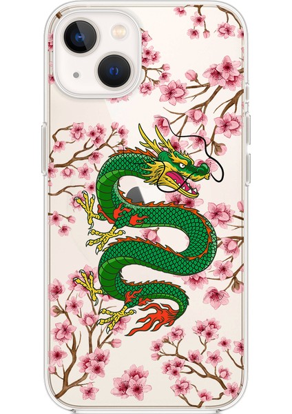 Apple iPhone 13 China Dragon Tasarımlı Kılıf