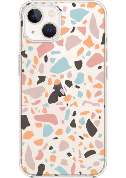 Apple iPhone 13 Mini Terrazzo 2 Tasarımlı Kılıf