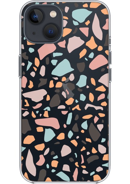 Apple iPhone 13 Mini Terrazzo 2 Tasarımlı Kılıf