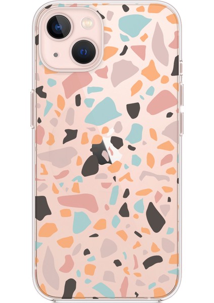 Apple iPhone 13 Mini Terrazzo 2 Tasarımlı Kılıf