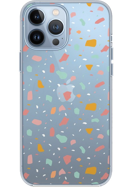 Apple iPhone 13 Pro Max Terrazzo 4 Tasarımlı Kılıf