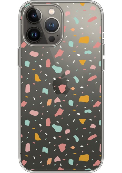 Apple iPhone 13 Pro Max Terrazzo 4 Tasarımlı Kılıf