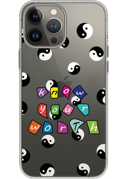 Apple iPhone 13 Pro Max Ying Yang Tasarımlı Kılıf