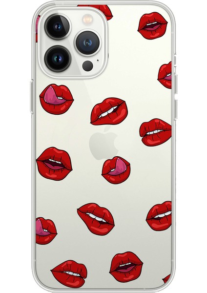 Apple iPhone 13 Pro Sexy Lips Tasarımlı Kılıf