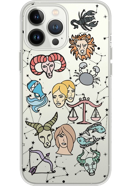 Apple iPhone 13 Pro Horoscope Tasarımlı Kılıf