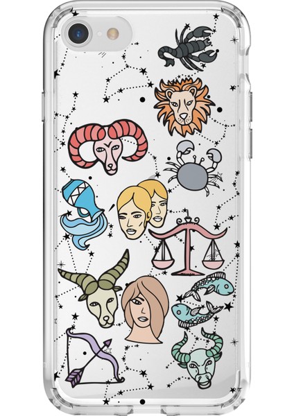 Apple iPhone 7 Horoscope Tasarımlı Kılıf