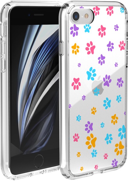 Apple iPhone 8 Paws Tasarımlı Kılıf