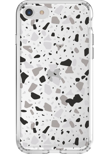 Apple iPhone Se 2020 Terrazzo 3 Tasarımlı Kılıf