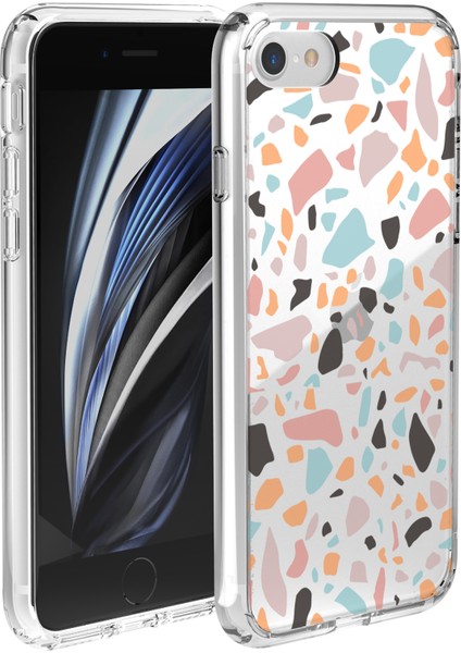 Apple iPhone Se 2022 Terrazzo Tasarımlı Kılıf fiyatları