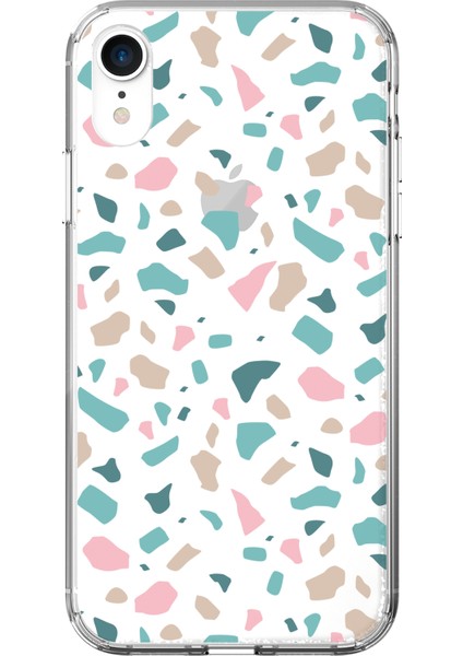 Apple iPhone Xr Terrazzo 2 Tasarımlı Kılıf