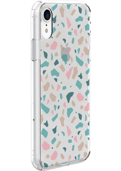 Apple iPhone Xr Terrazzo 2 Tasarımlı Kılıf