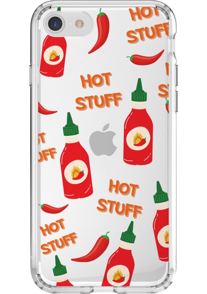 Apple iPhone Se 2022 Hot Stuff Tasarımlı Kılıf