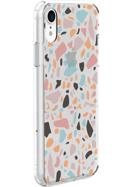 Apple iPhone Xr Terrazzo Tasarımlı Kılıf