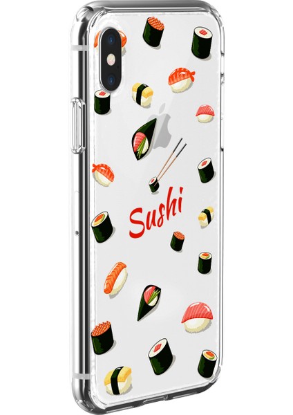 Apple iPhone Xs Sushi Tasarımlı Kılıf