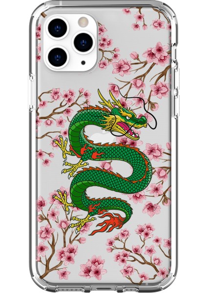 Apple iPhone 11 Pro China Dragon Tasarımlı Kılıf