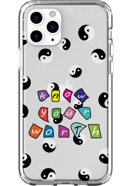 Apple iPhone 11 Pro Ying Yang Tasarımlı Kılıf