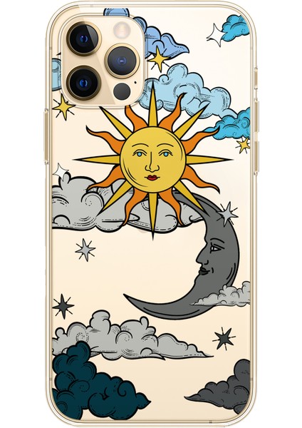 Apple iPhone 12 Pro Sun Moon Tasarımlı Kılıf fiyatları