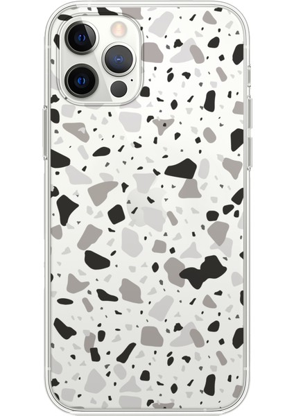 Apple iPhone 12 Pro Terrazzo 3 Tasarımlı Kılıf