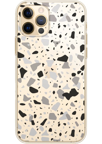 Apple iPhone 12 Pro Terrazzo 3 Tasarımlı Kılıf