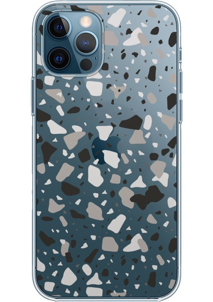 Apple iPhone 12 Pro Terrazzo 3 Tasarımlı Kılıf