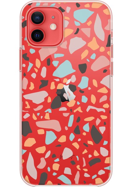 Apple iPhone 12 Terrazzo Tasarımlı Kılıf