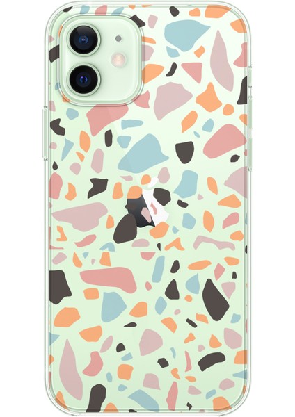 Apple iPhone 12 Terrazzo Tasarımlı Kılıf