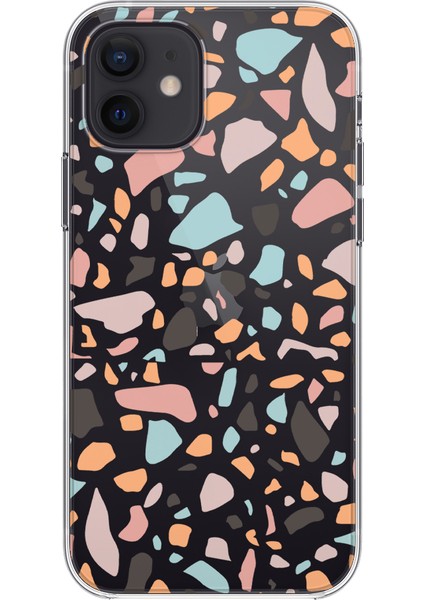 Apple iPhone 12 Terrazzo Tasarımlı Kılıf