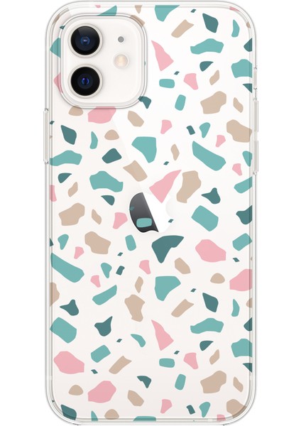 Apple iPhone 12 Terrazzo 2 Tasarımlı Kılıf