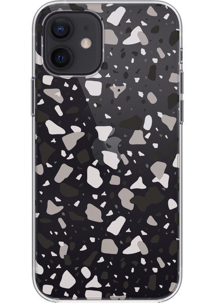 Apple iPhone 12 Terrazzo 3 Tasarımlı Kılıf