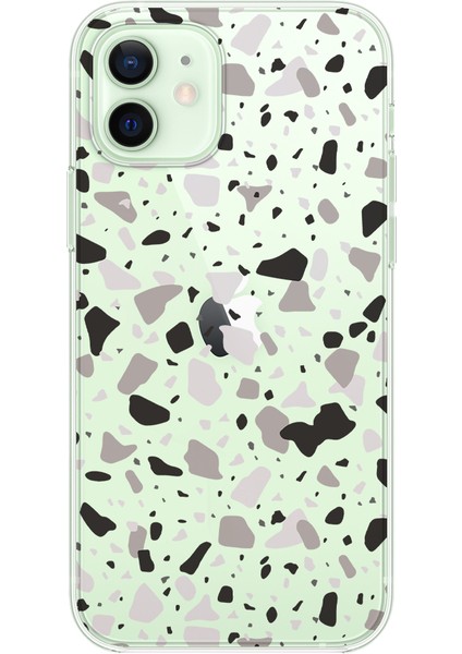 Apple iPhone 12 Terrazzo 3 Tasarımlı Kılıf