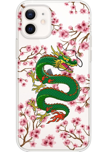 Apple iPhone 12 China Dragon Tasarımlı Kılıf