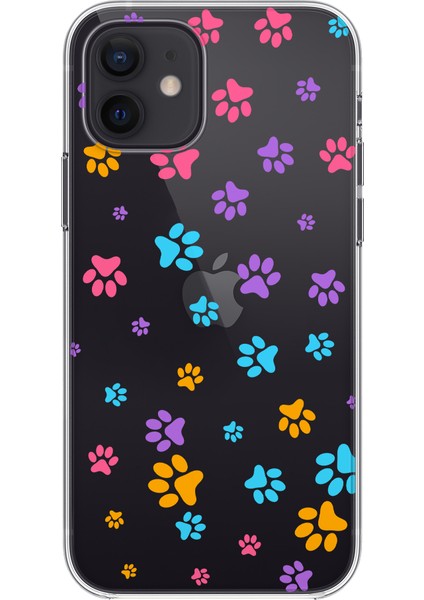 Apple iPhone 12 Paws Tasarımlı Kılıf
