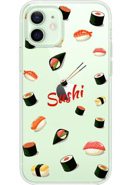 Apple iPhone 12 Mini Sushi Tasarımlı Kılıf