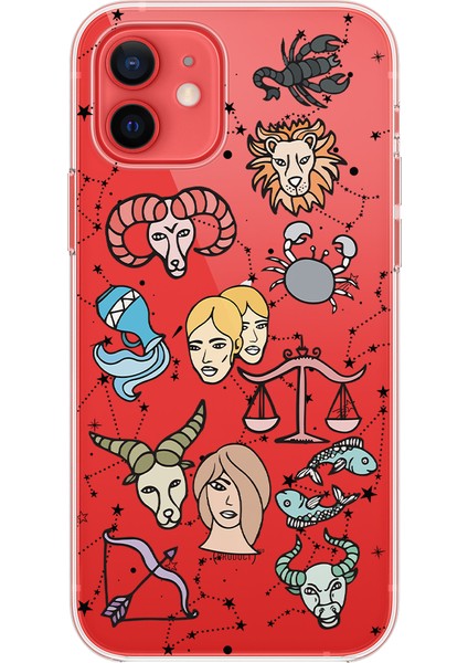 Apple iPhone 12 Mini Horoscope Tasarımlı Kılıf